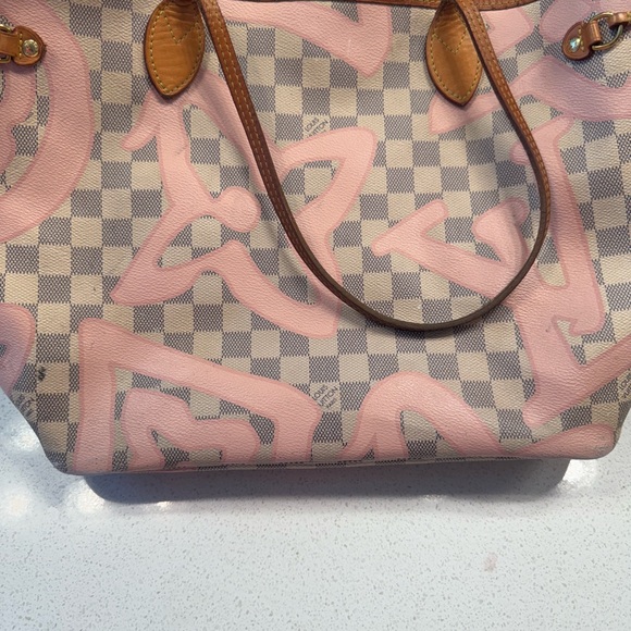 Louis Vuitton Damier Azur Neverfull MM - Picture 1 of 8